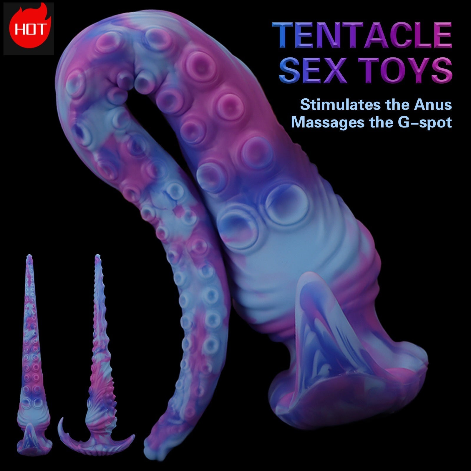 Extra-Long Octopus Tentacle Monster Dildo anesidora Extra-Long Octopus Tentacle Monster Dildo anesidora