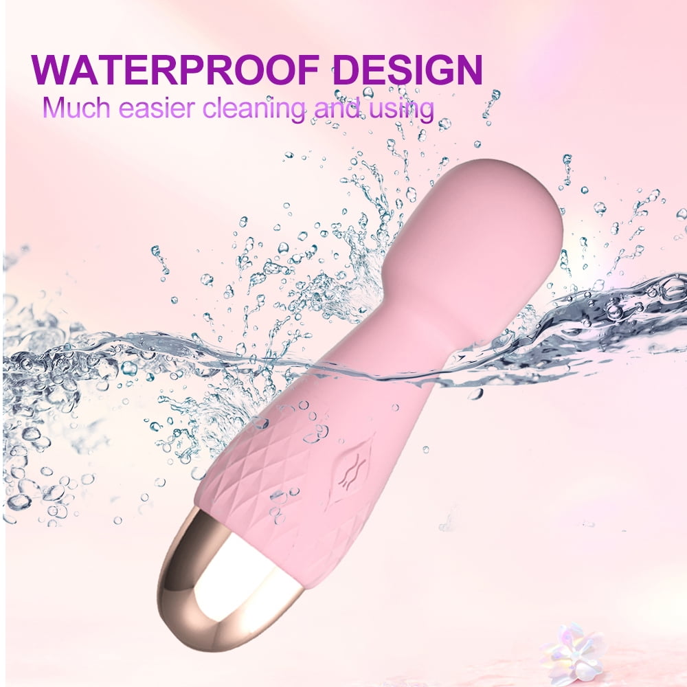 Birdsexy Mini Vibrator Sex Toys for Women, Female G-Spot Clitoris Stimulator Massager AV Vibrator Partners Toy for Women, 10 Vibrating Modes Rechargeable Small Vibrators, Pink