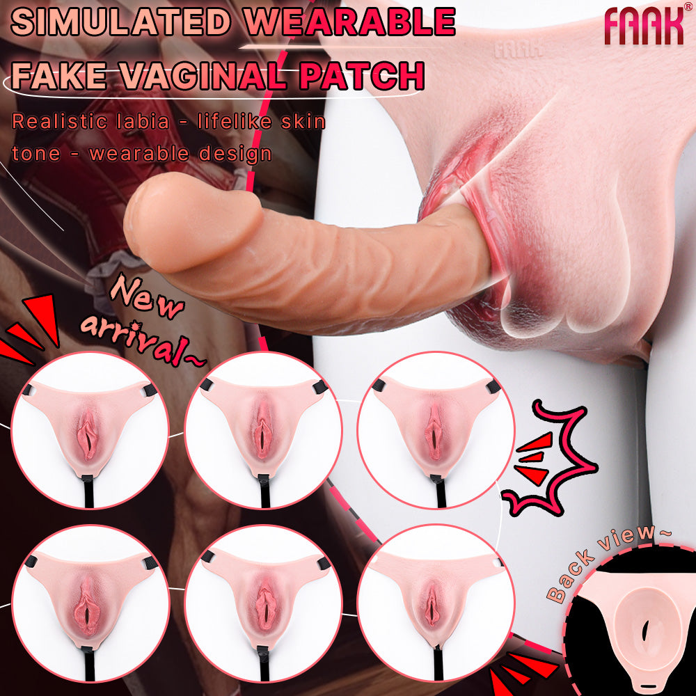 Sissy Panties Strap On Vagina Panty
