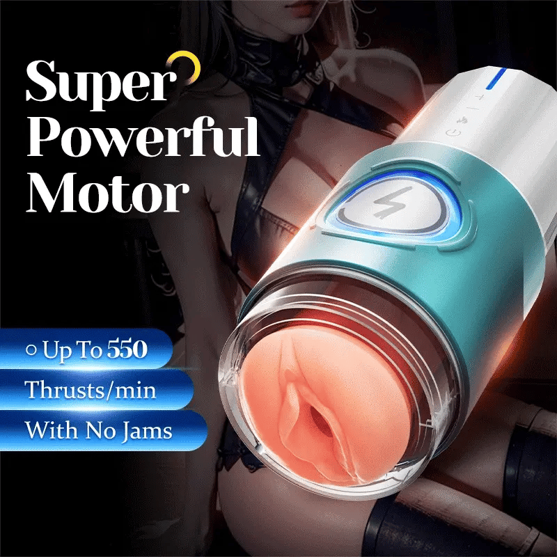 Leten ThundercoreX 6 Thrusting Infrared Heated Realistic Vaginal Masturbator