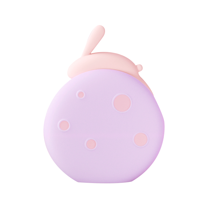 Moon Love Rabbit 2 in 1 Suction Egg Clitoral G Spot Vibrator Set