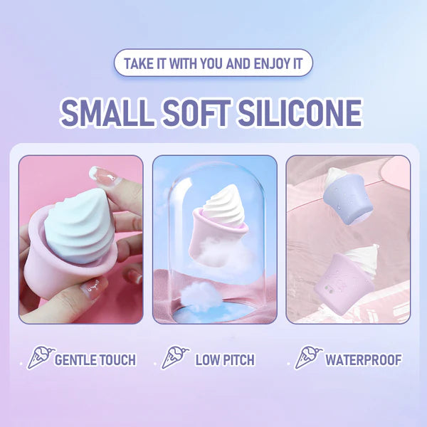 9 Frequency Vibration Ice Cream Vibrator