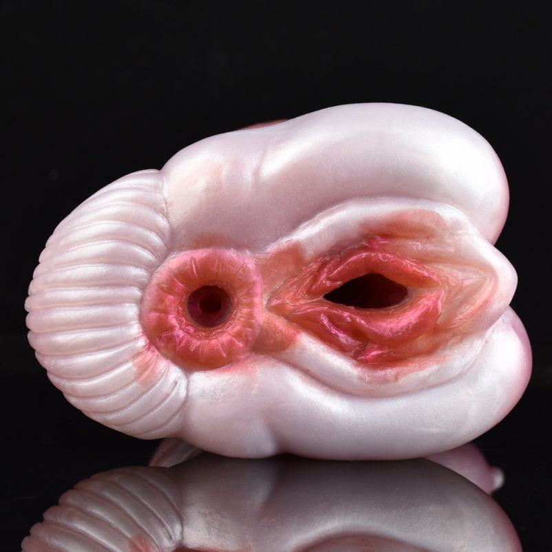 Pink Demonic Cow Pussy – Wild-Grip Silicone Pocket Masturbator Sex Toys for Men