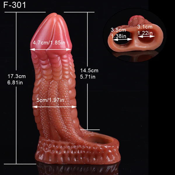 Dragon Cock Sleeve Sex Toys for Couple Play