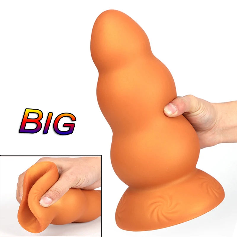 Silicone Large Dildo Anal Plug anesidora Silicone Large Dildo Anal Plug anesidora