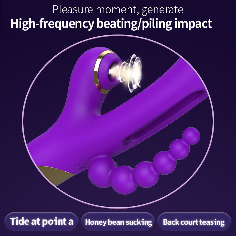 2024 hot sale Flapping G Spot vibrator with Anal Stimulation