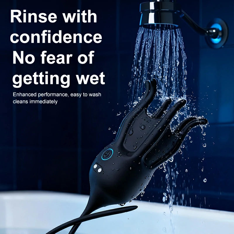 Parker 2-in-1 Dual-Stim 10-Speed Glans & Urethral Vibrator