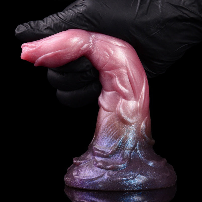 Fantasy Silicone Monster Dildo with Suction Cup – Insertion-based Female Anal and Vaginal Stimulator