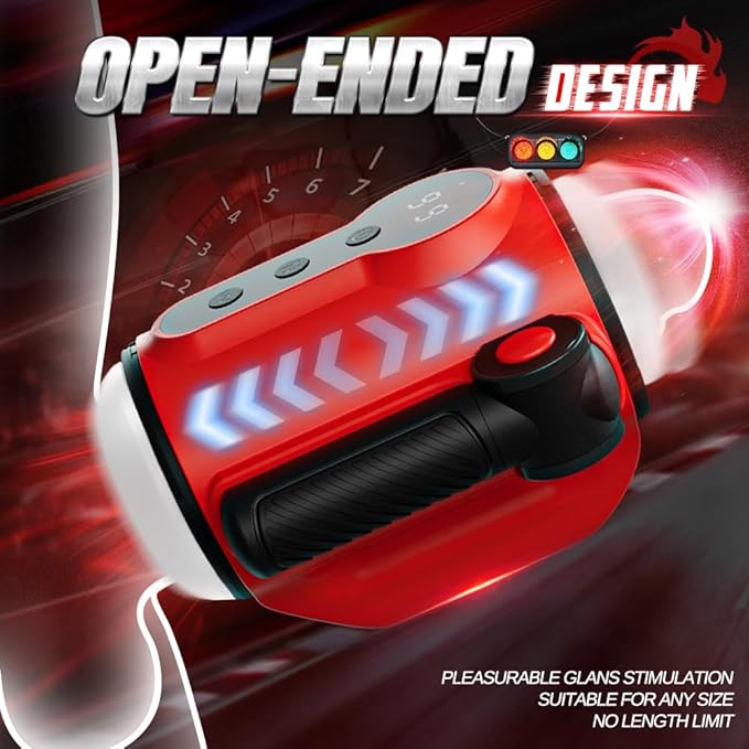 Open Ended Oscillating Male Masturbator
