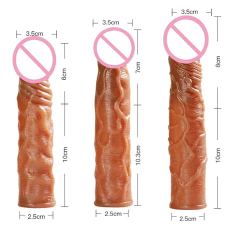 7 Inch Penis Sleeve Soft and Skin Friendly
