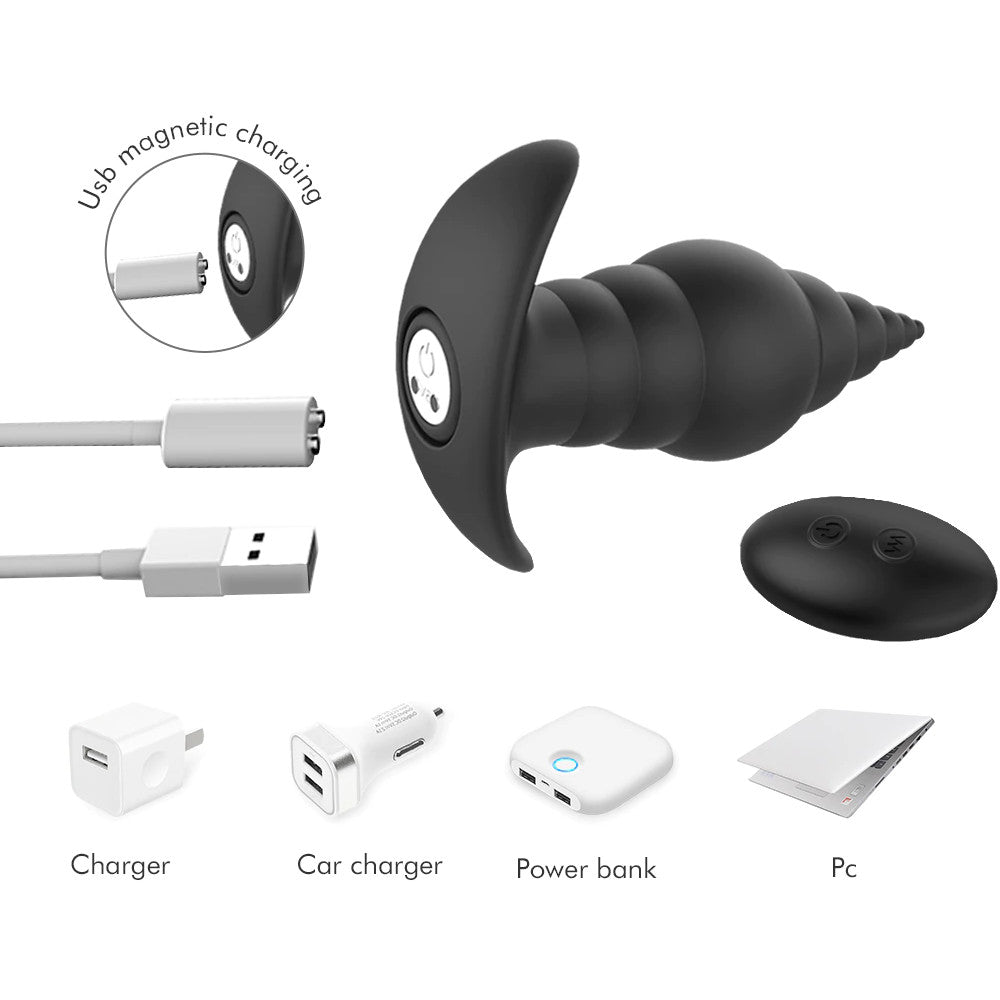 Big Anal Vibrating Plug