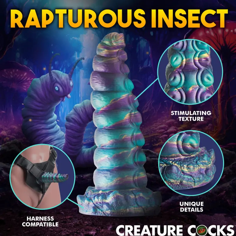 Alien Chrysalis Fantasy Anal Dildo 7 Inches