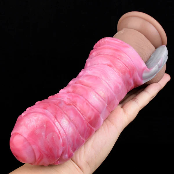 Alien Cock Sleeve Pink with Ring