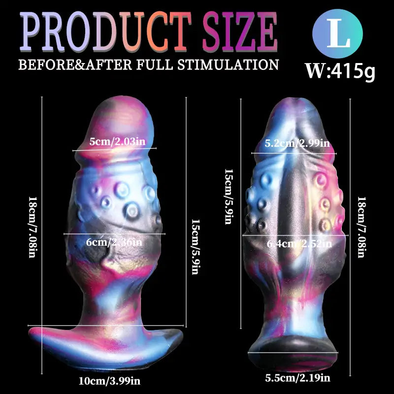 Alien Octopus Fantasy Butt Plug