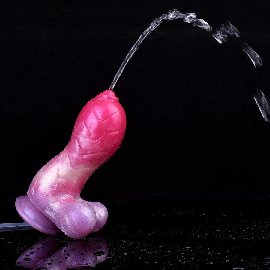 Alien Penis Dildo That Squirt 7 Inches
