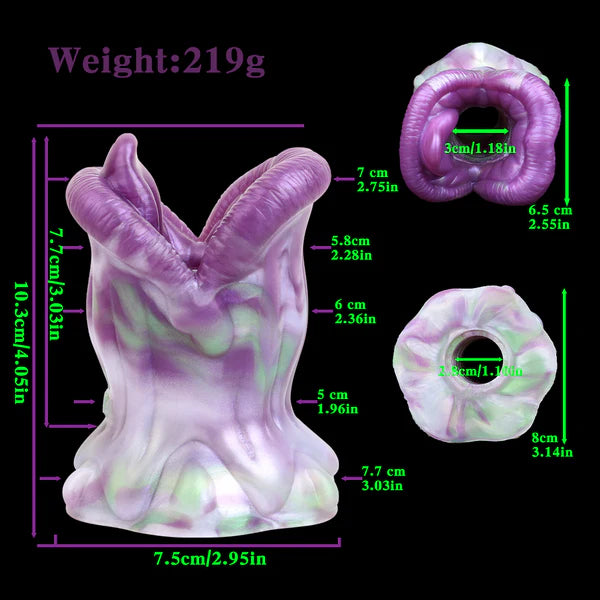 Alien Penis Sleeve Girthy Fantasy Anal Toy