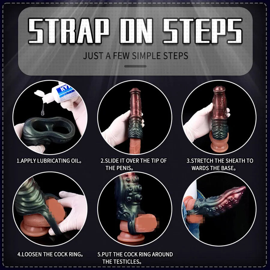 Alien Tentacle Penis Dick Enlarger
