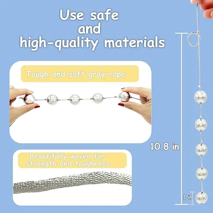Anal Bead String Stainless Steel Beginner Set
