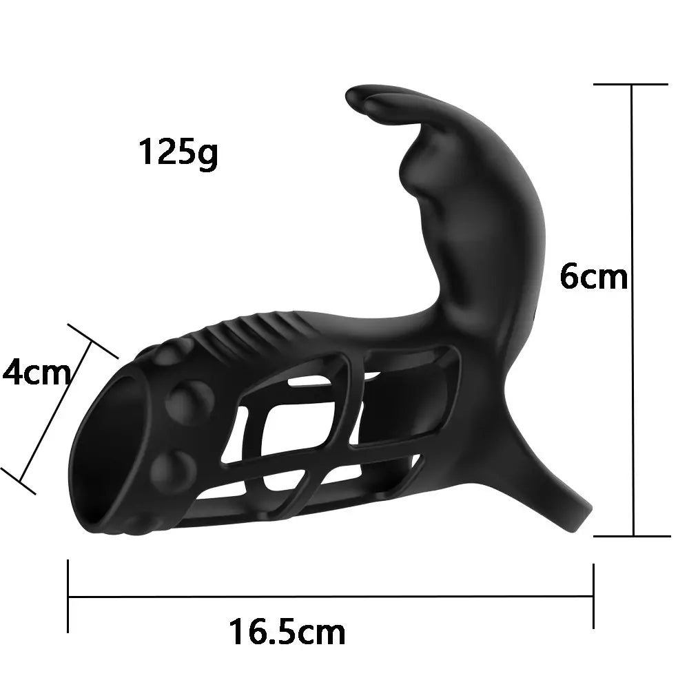 Anesidora Penis Vibrating Cage