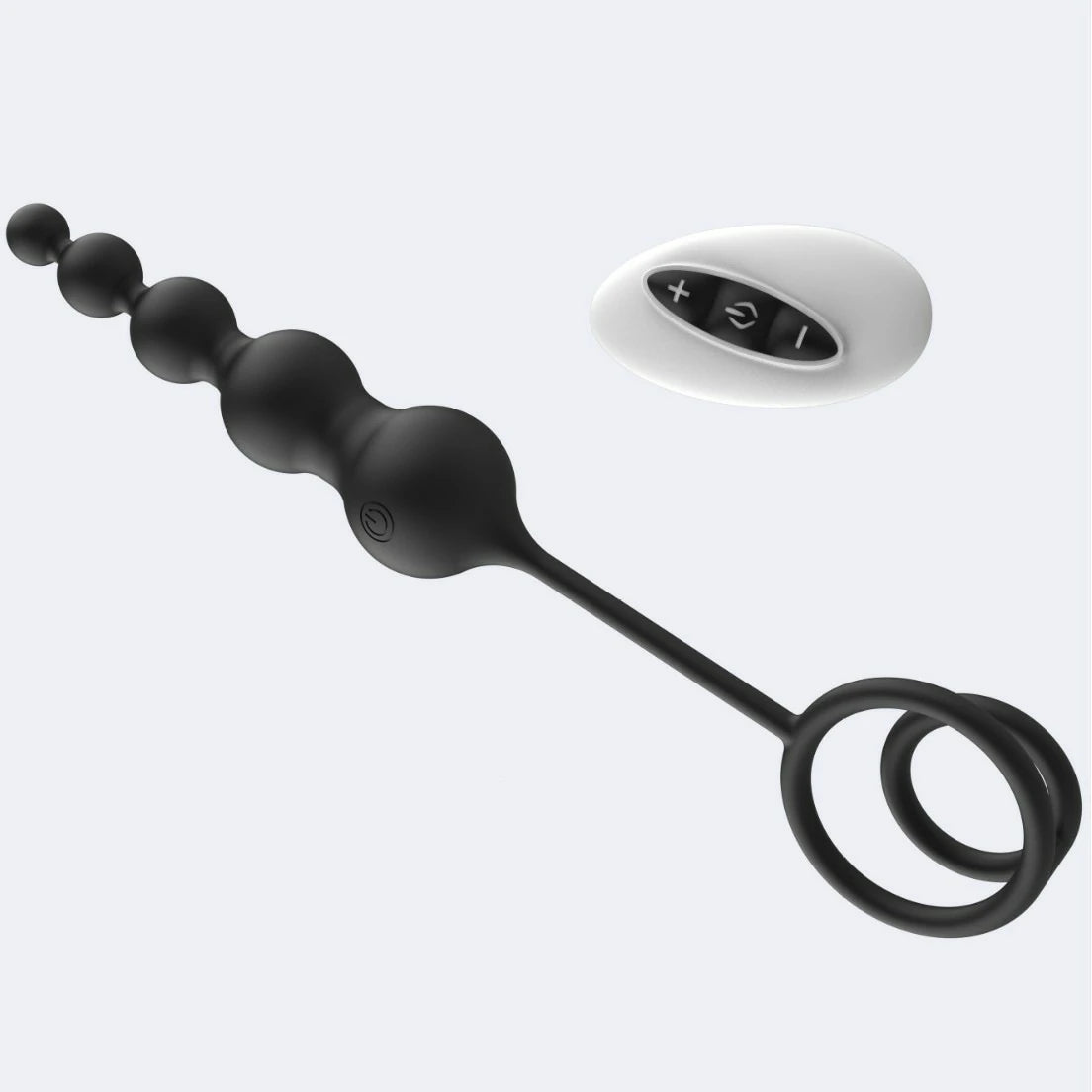 Anesidora Prostate Anal Beads - Double Loop Cock Ring