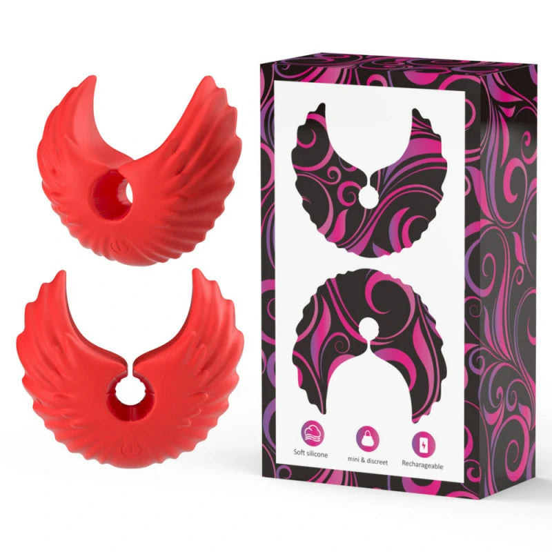Angel Wings – Remote Control Nipple Vibrator