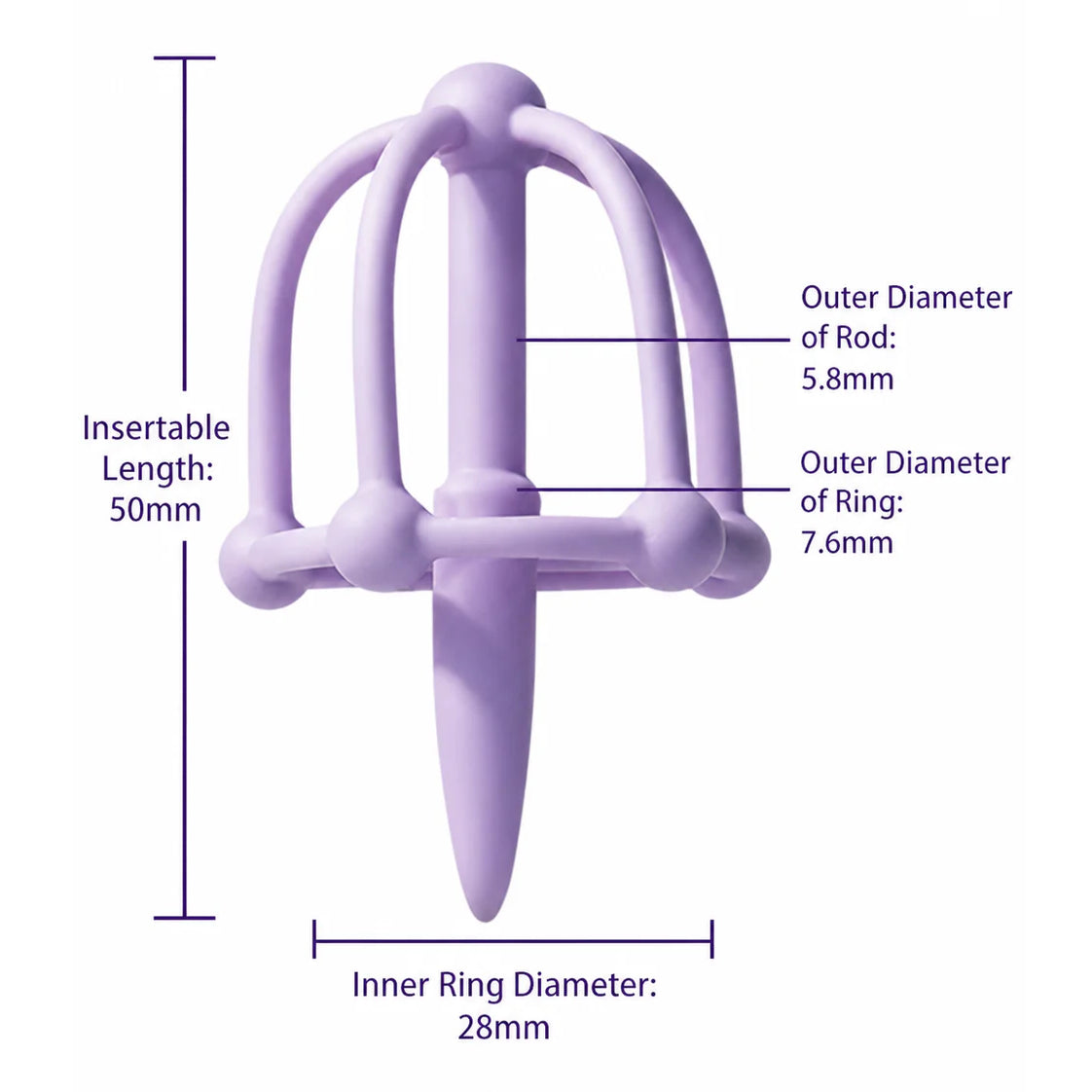 Anti-Detachment Cage Sounding Rod
