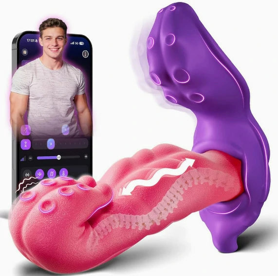 App-Controlled Wearable Octopus Prostate Massager