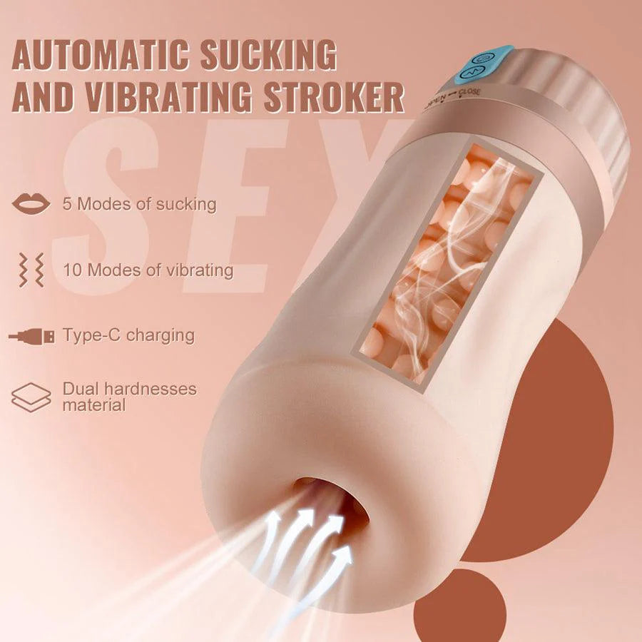Auto Jack off Machine Dual Pleasure