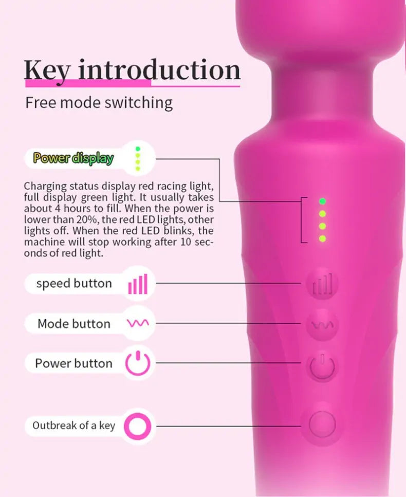 Ava Viv Wand Vibrator