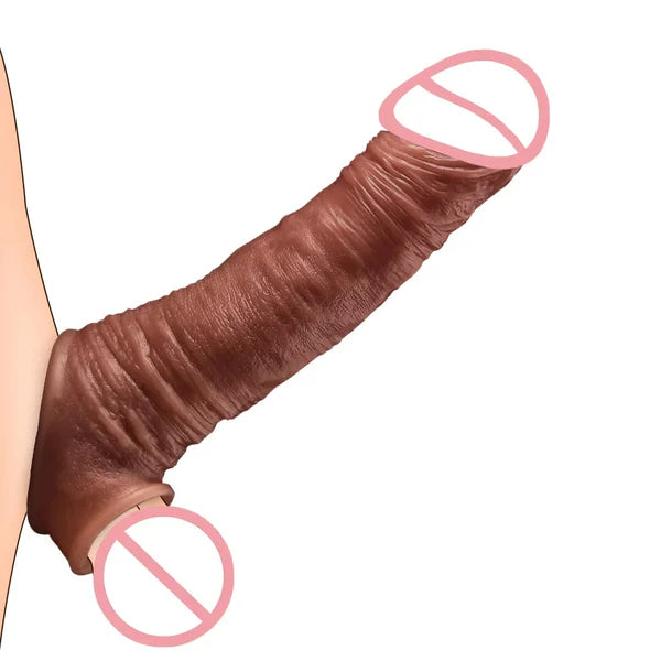 BBC Cock Girthy Sleeve With Ball Ring
