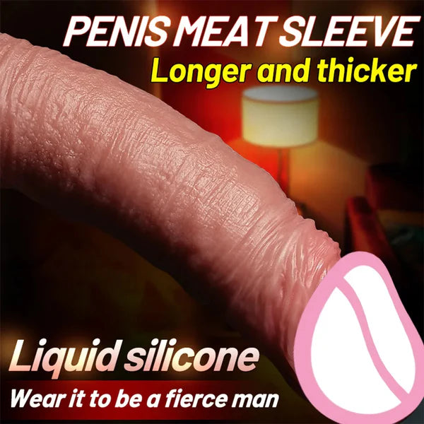 BBC Cock Girthy Sleeve With Ball Ring