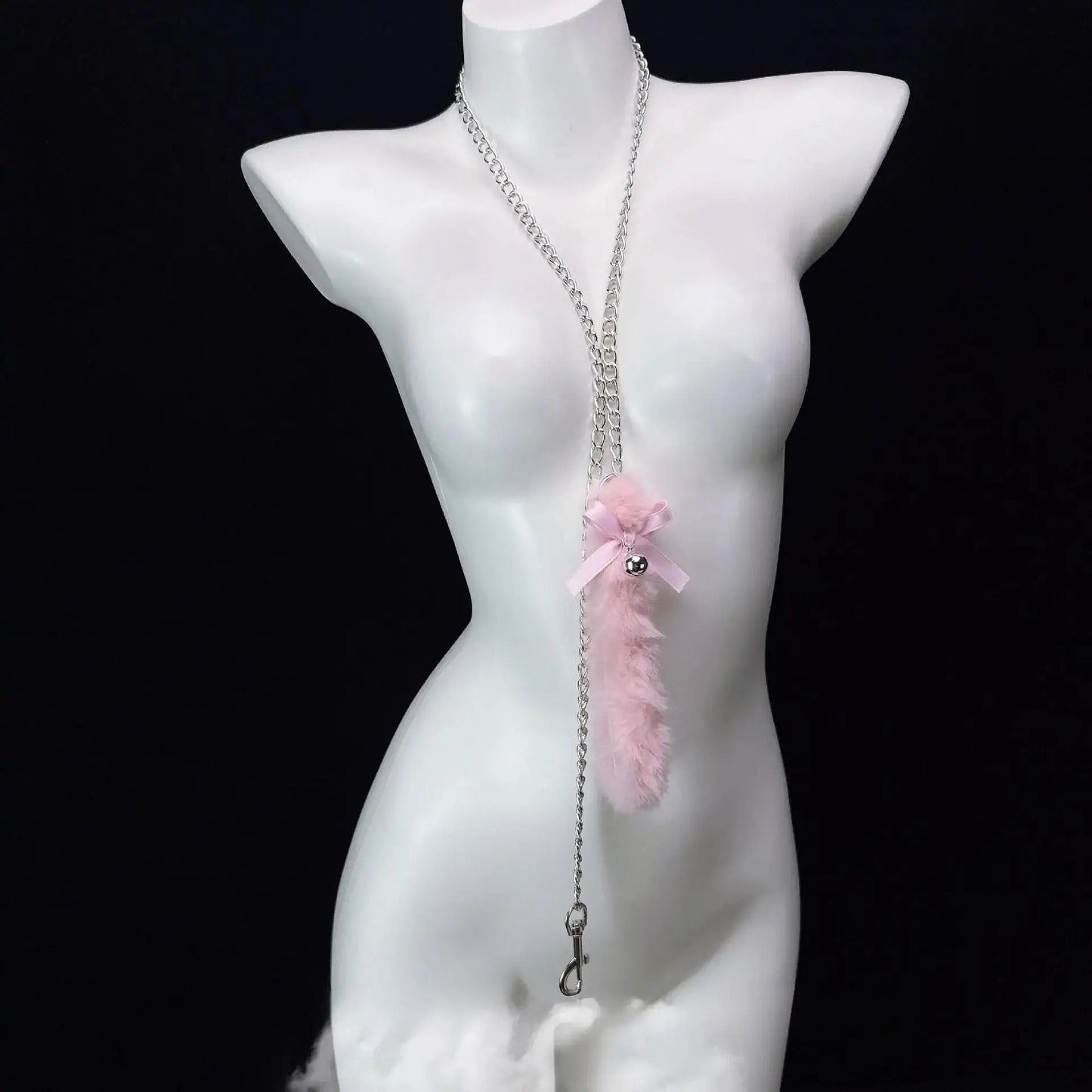 BDSM Fuzzy Handcuff Set with Bow