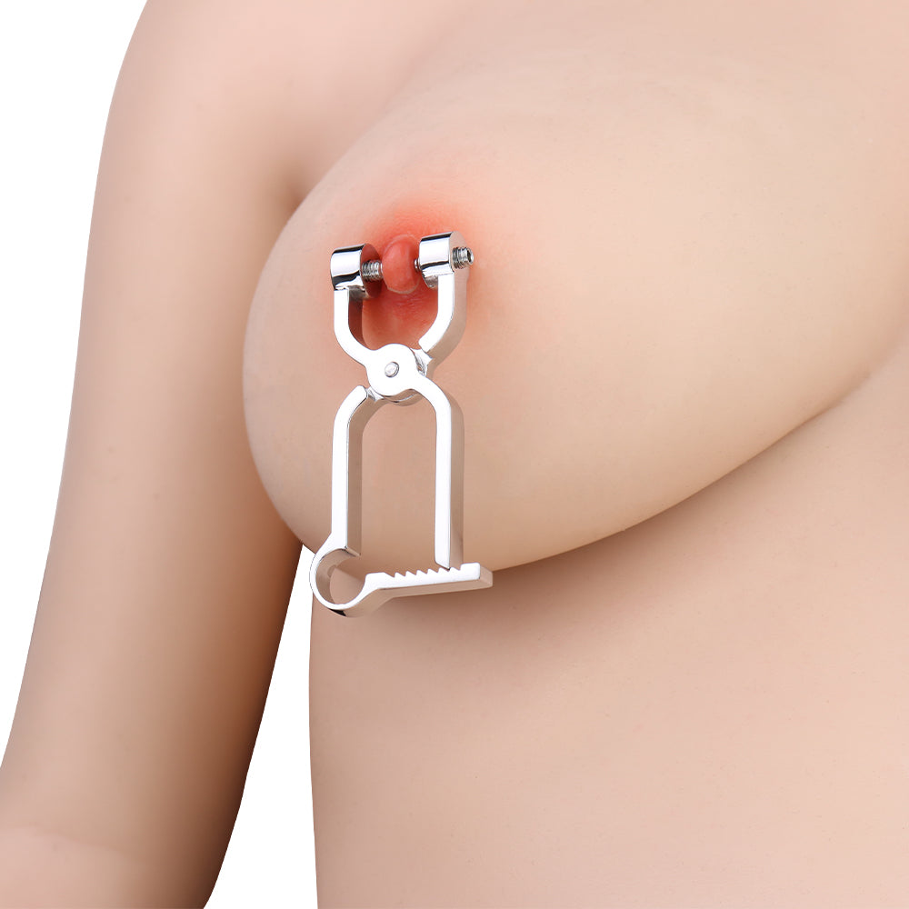 BDSM Stainless Steel Rebound Nipple Clamp