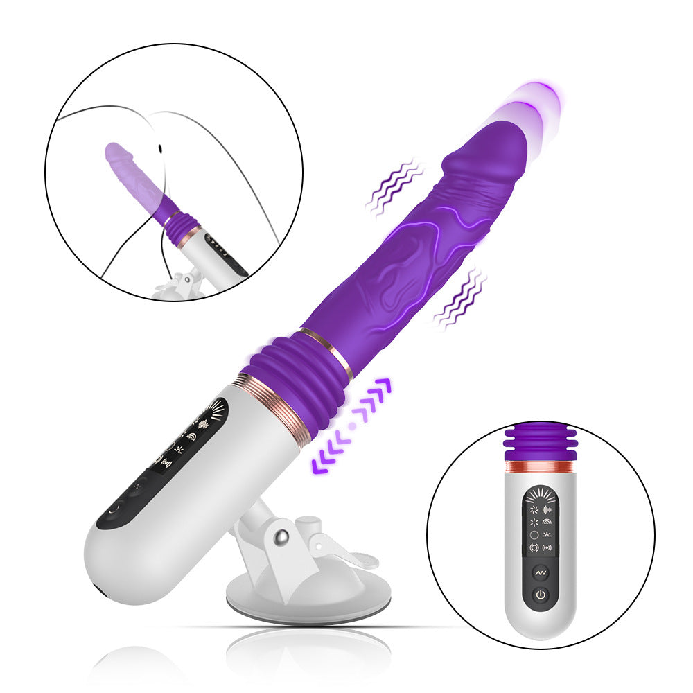 Handheld Fuck Machine Thrusting Vibration Dildo  anesidora