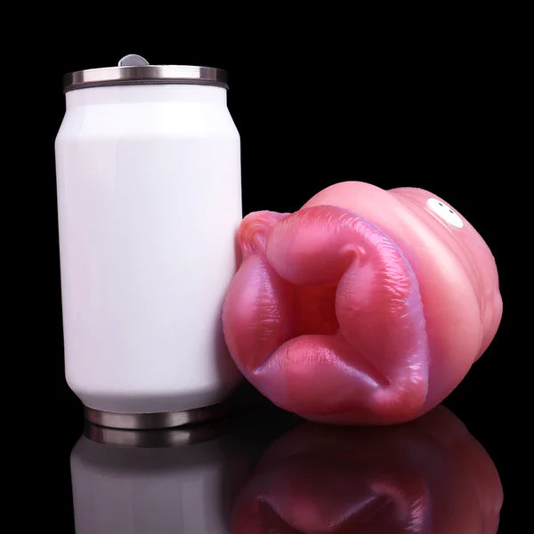 Bear Lips Remote Control Vibrating Stroker