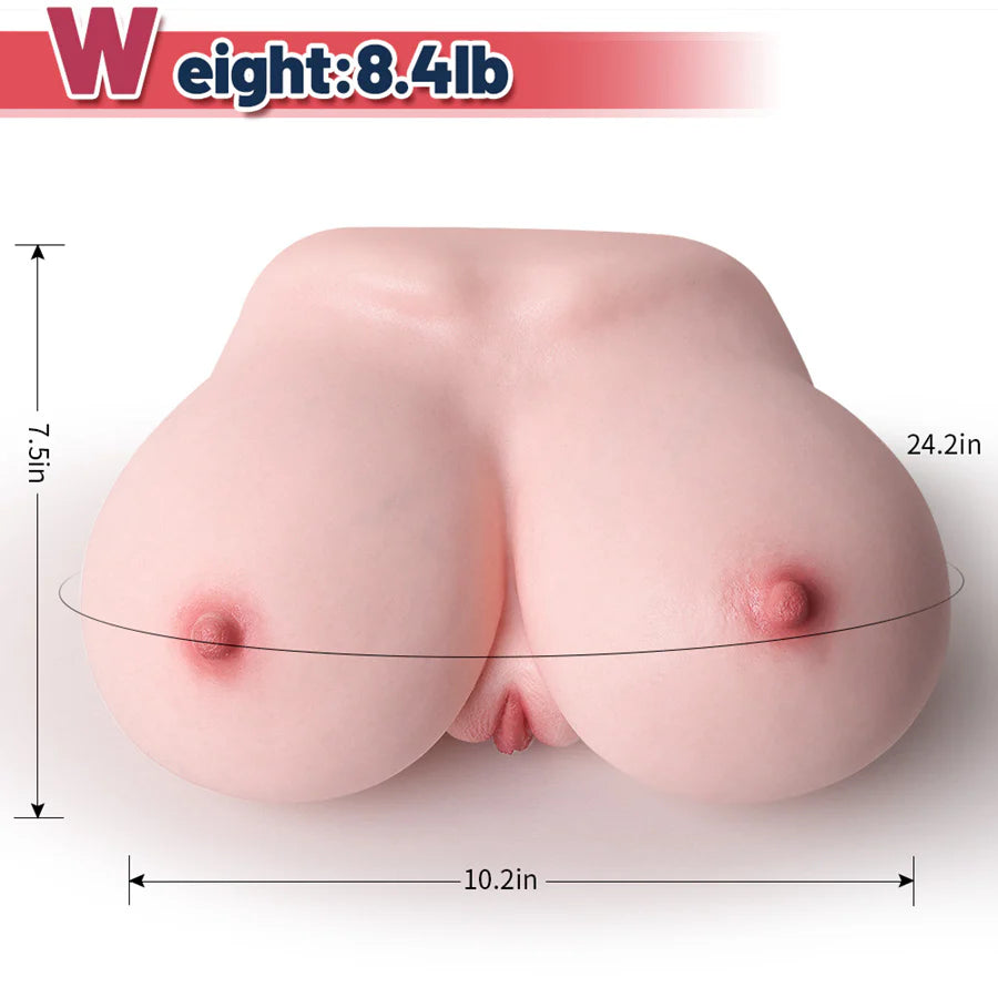 Big Breast Pocket Pussy Premium Silicone