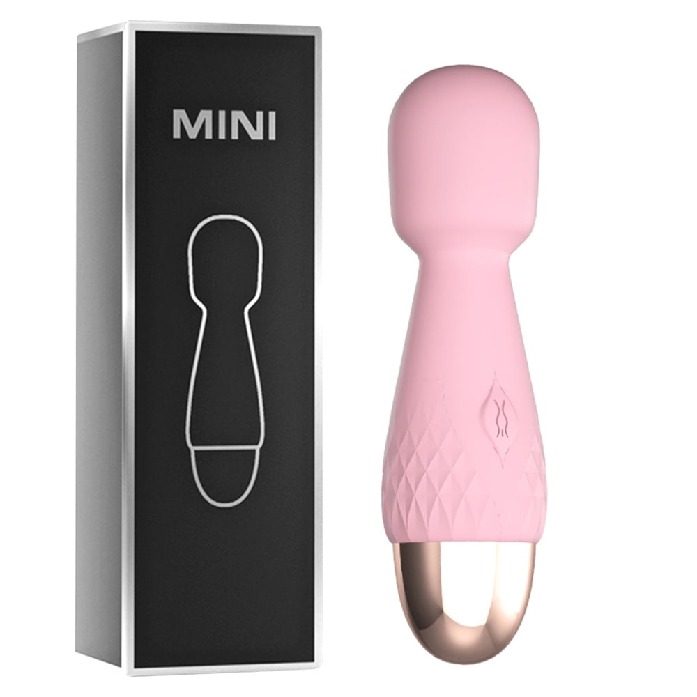 Birdsexy Mini Vibrator Sex Toys for Women, Female G-Spot Clitoris Stimulator Massager AV Vibrator Partners Toy for Women, 10 Vibrating Modes Rechargeable Small Vibrators, Pink
