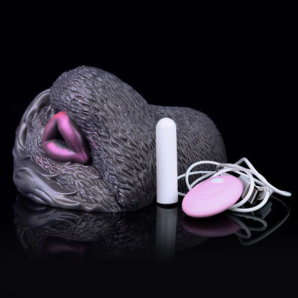 Black Horse Vibrating fanatsy Pussy premium silicone