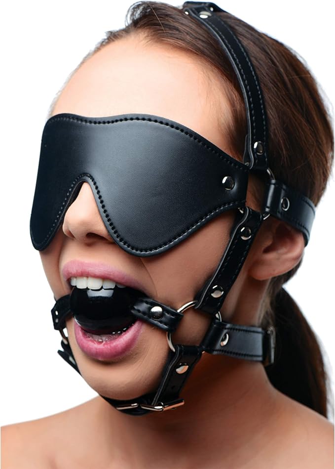 Blindfold and Gag – BDSM Harness