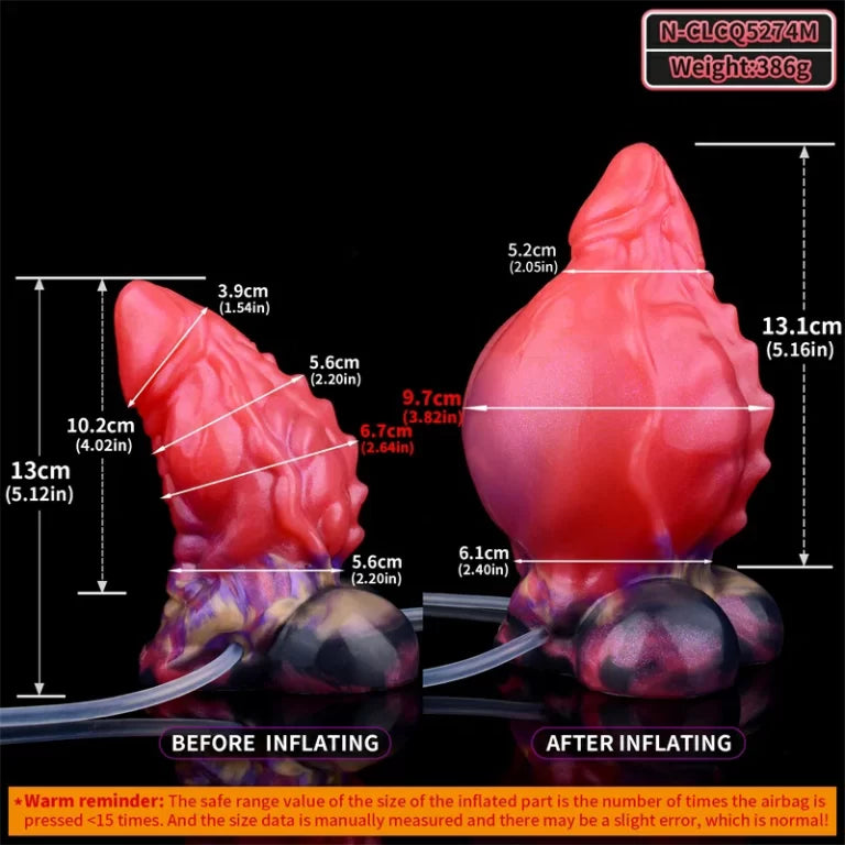 Fantasy Cock Squirting Butt Plug Monster Series