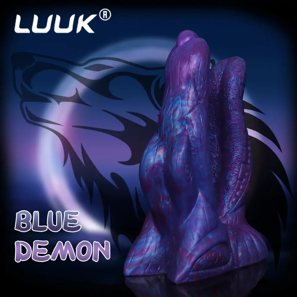 Blue Demon Anal Fantasy Double Dildo