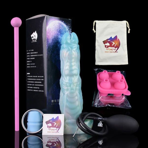 Spiral Fantasy Silicone Ovipositor Dildo