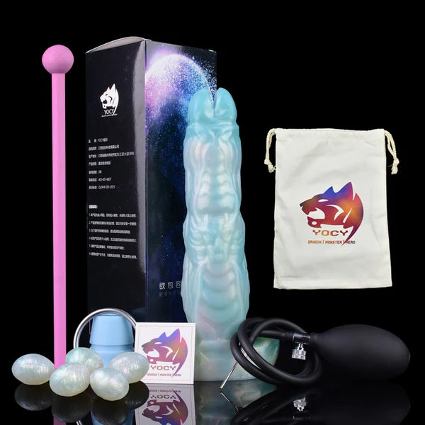 Spiral Fantasy Silicone Ovipositor Dildo