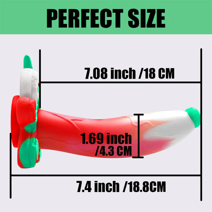 Christmas Gingerbread Man Dildo Suction Cup