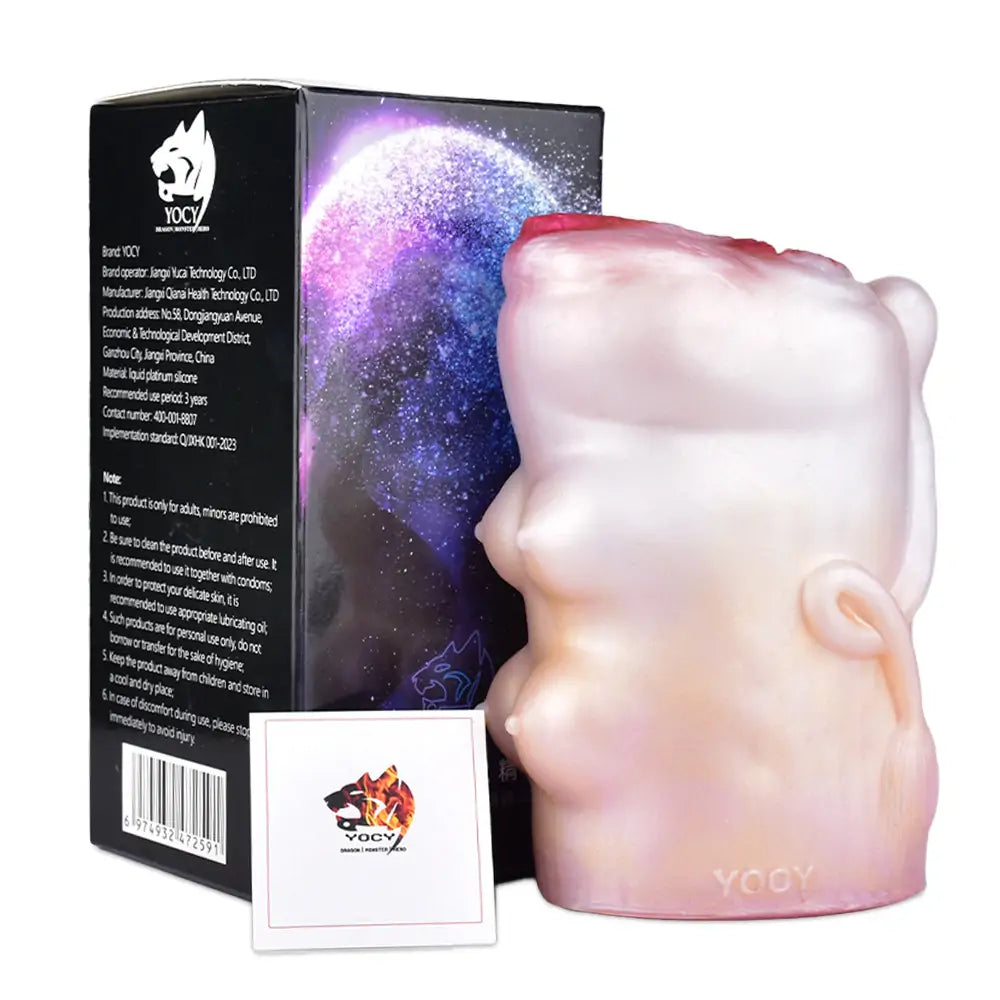 Cow Realistic Animal Vagina Dual Tunnel