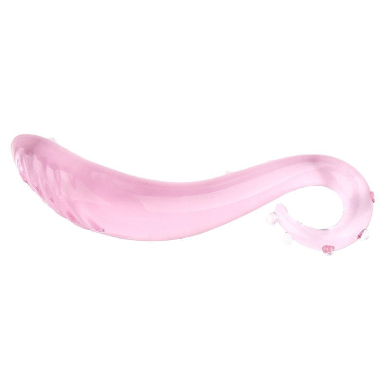 Crystal Curved G-Spot Dildo Stick