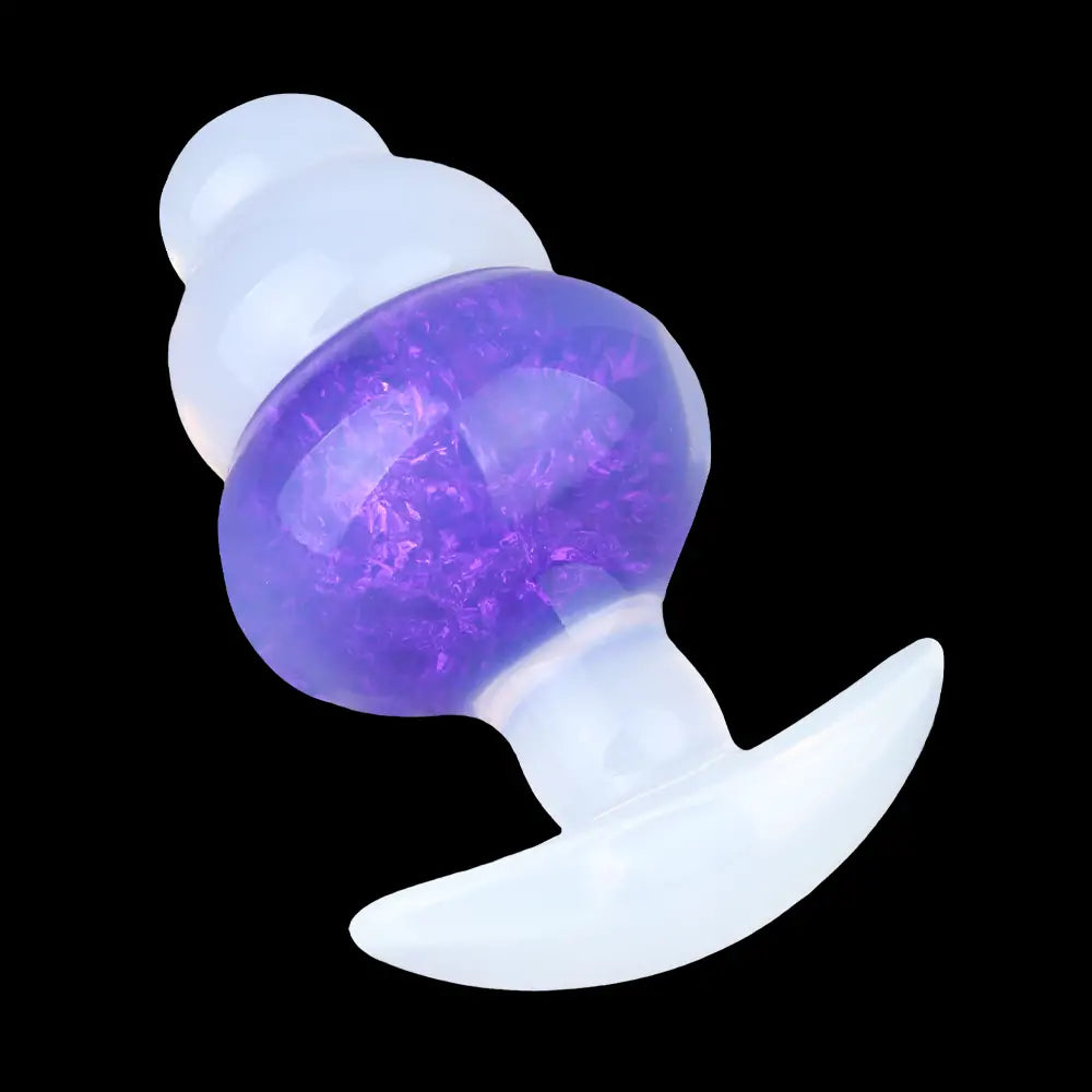 Crystal Glow Luminous Anal Plug