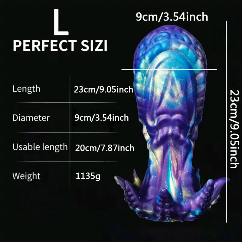 Cthulhu-Level Fantasy Dildo 3 Size