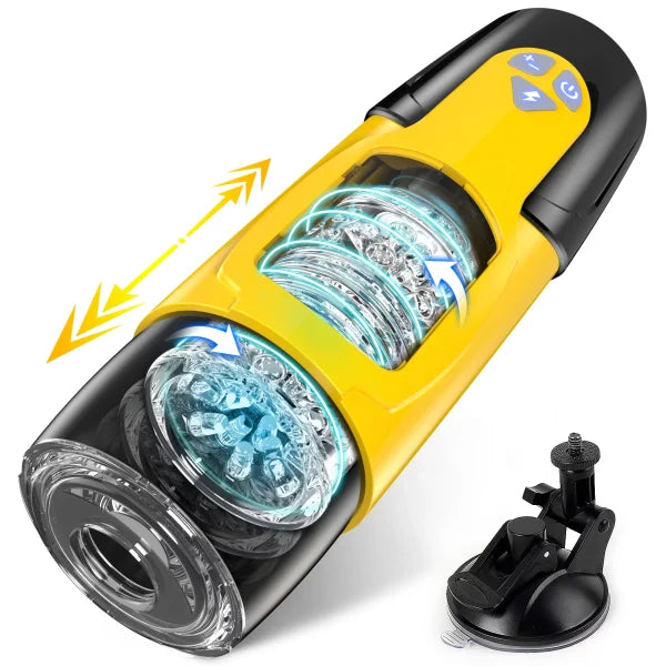 Dark knight - Auto Stroker with Suction Cup