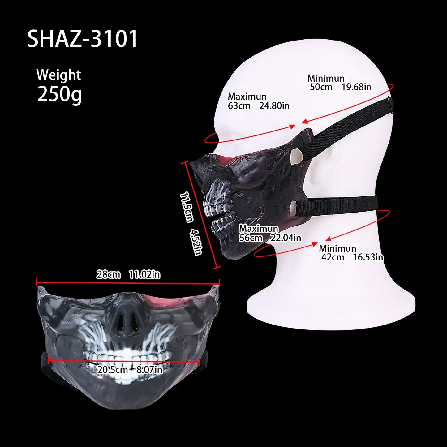 Devil BDSM Mask – Skull of Sohr